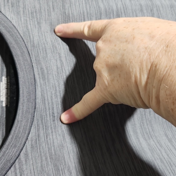 TEK Gear Mens Shirt Size 3X LDry Tek Tall Gray athletic - Picture 3 of 12